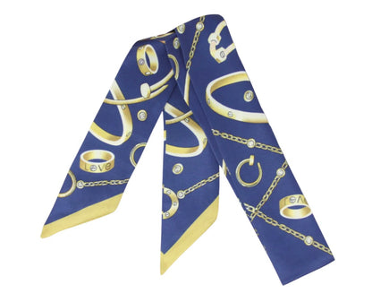 Skinny Silk Scarf