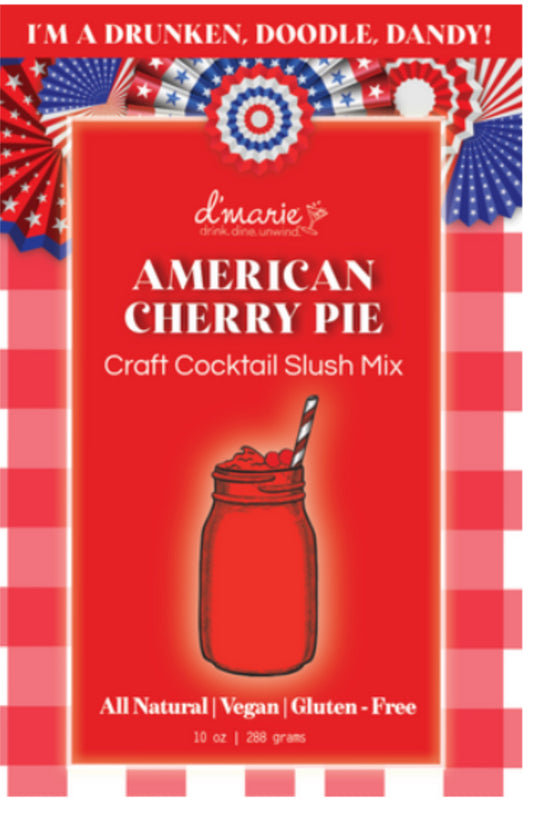 d’Marie Craft Cocktail Slush Mix: American Cherry Pie