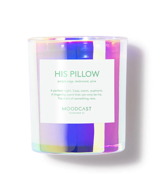 Moodcast His Pillow 8oz Candle