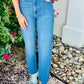 Classic Straight Leg Jean - Medium Denim
