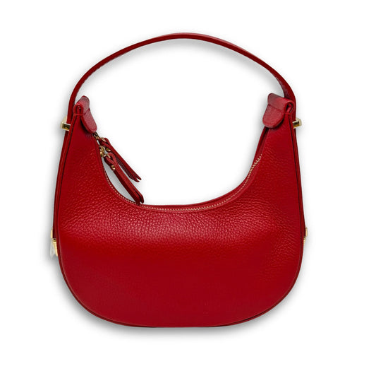 Half Moon Shoulder Bag Red