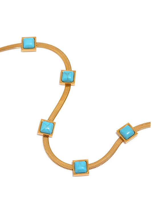 Turquoise Cobra Necklace