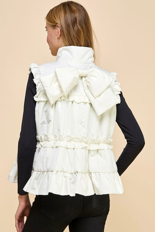 Fluffmellow Puffer Vest