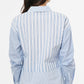 Daria Mix Stripe Oversized Shirt
