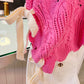 Claire Sweater- Bubblegum Pink