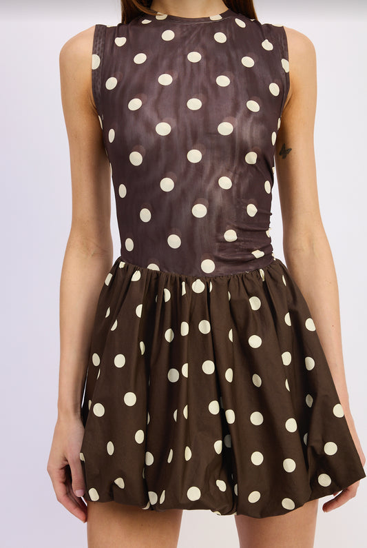 Lainey Mixed Media Dress