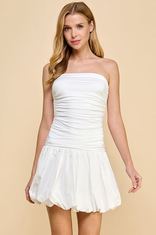 Peony Strapless Dress