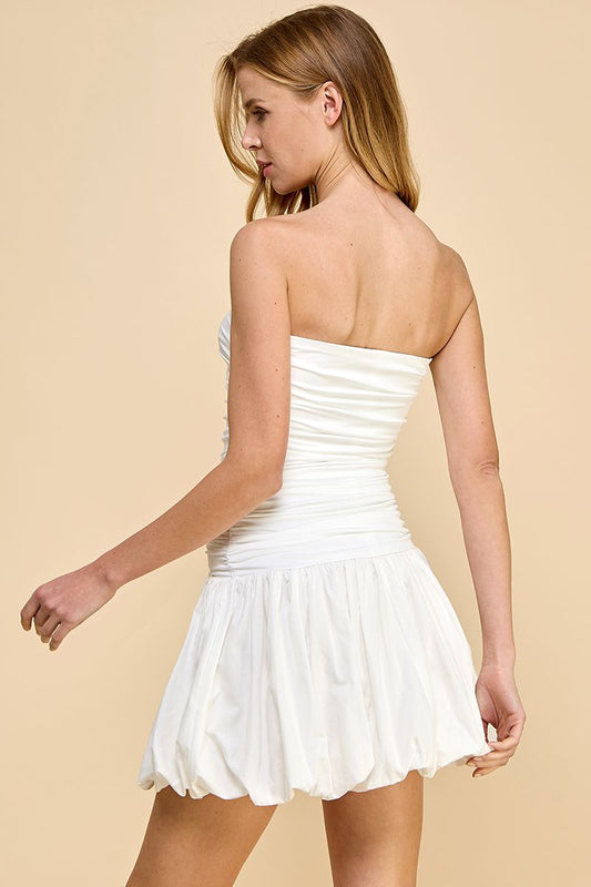 Peony Strapless Dress