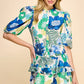 Garden Party Dress - Blue