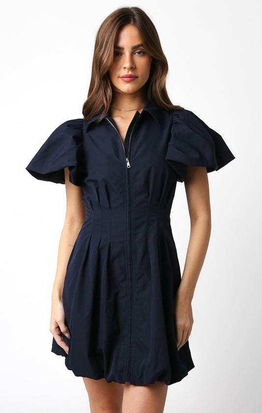 Melissa Dress - Navy