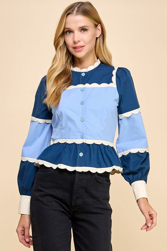 Lucy Top - Blue