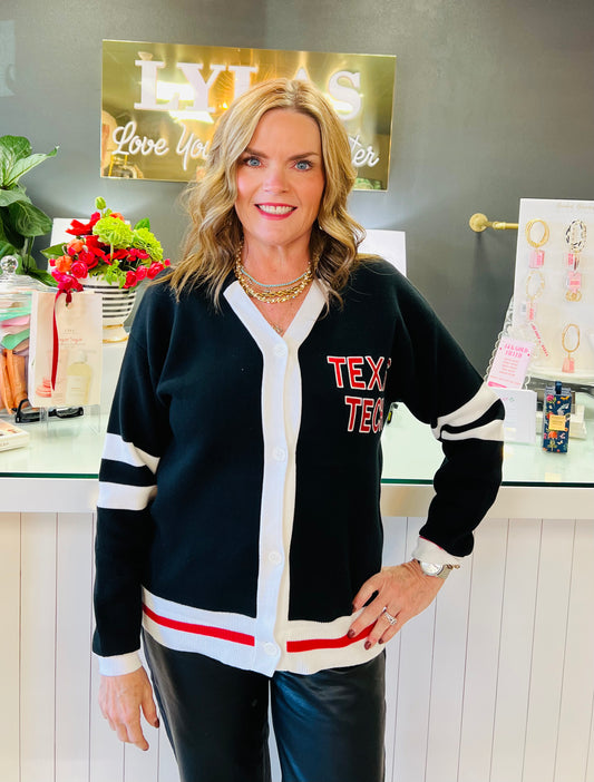 Texas Tech Cardigan