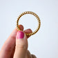 Golden Twist Twilly Ring