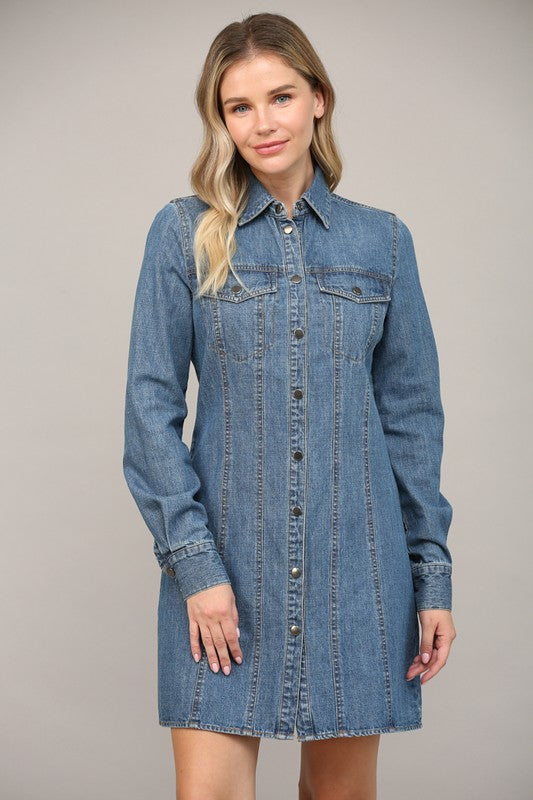 Taylor Denim Dress