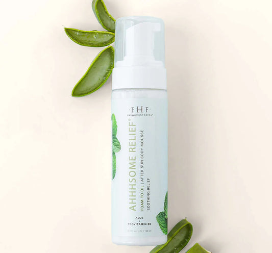 Ahhhsome Relief Foam-to-Oil 200ml