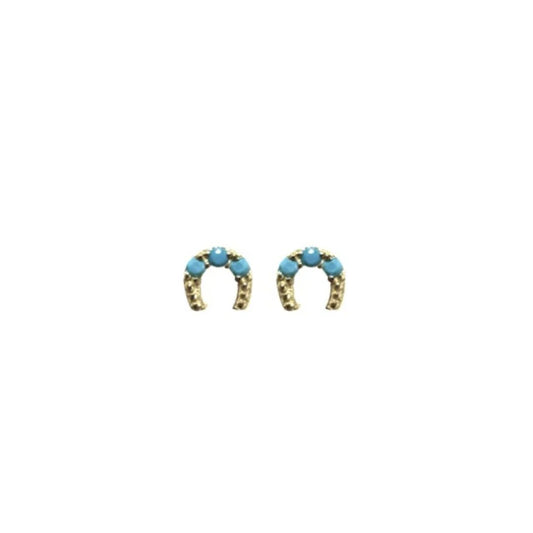 Mini Horseshoe Earrings
