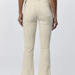 Jeanne Mid Rise Crop Jean - Wheat