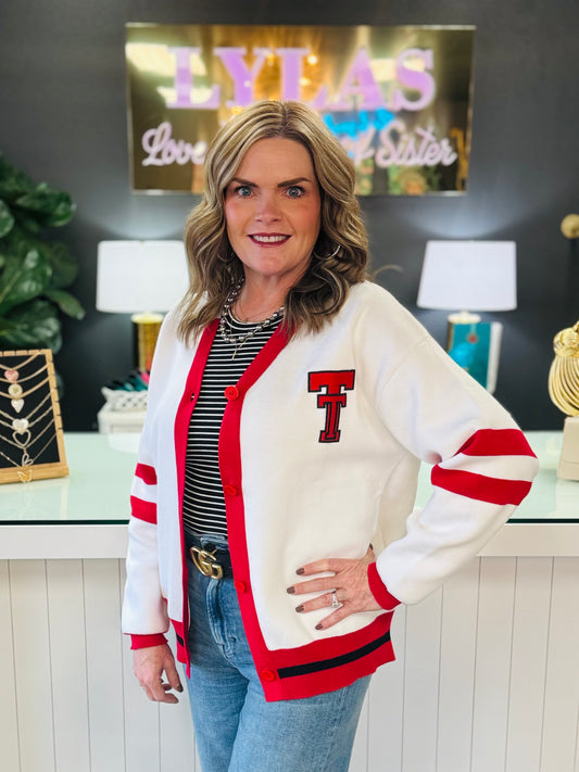 Texas Tech Cardigan