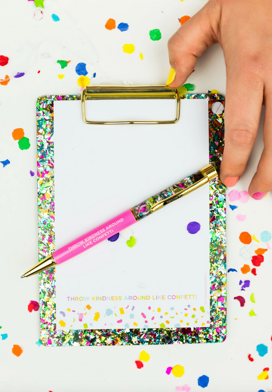 Mini Confetti Clipboard