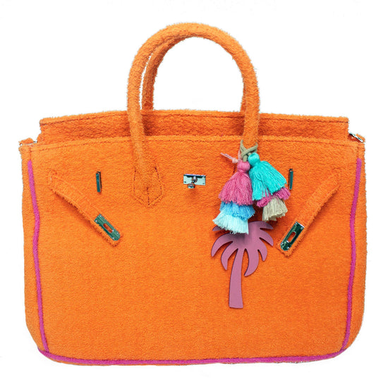 PRE ORDER Seaside Terry Tote -Orange Peel Large