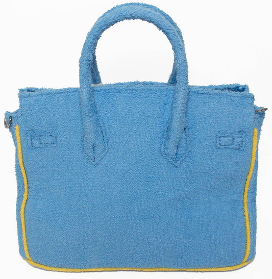 PRE ORDER Seaside Terry Tote - Sky Blue Small