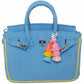 PRE ORDER Seaside Terry Tote - Sky Blue Small