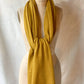 Yellow Cashmere Scarf/Wrap