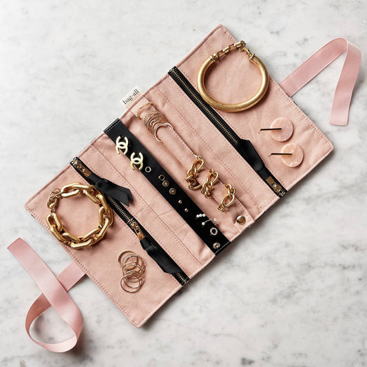 Couture Jewelry Roll Striped