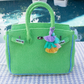 PRE ORDER Seaside Terry Tote - Lime Small