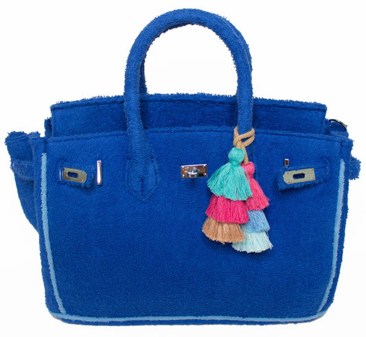 PRE ORDER Seaside Terry Tote - Colbalt Small