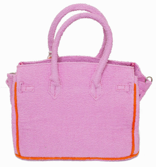 PRE ORDER Seaside Terry Tote - Bubblegum  Small