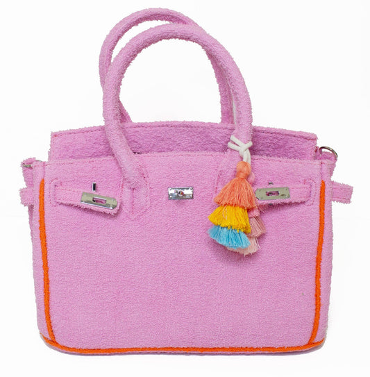 PRE ORDER Seaside Terry Tote - Bubblegum  Small