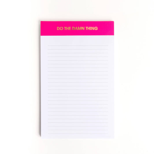 Do the Damn Thing Notepad