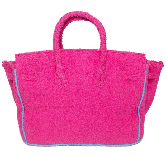 PRE ORDER Seaside Terry Tote - Fuchsia Large