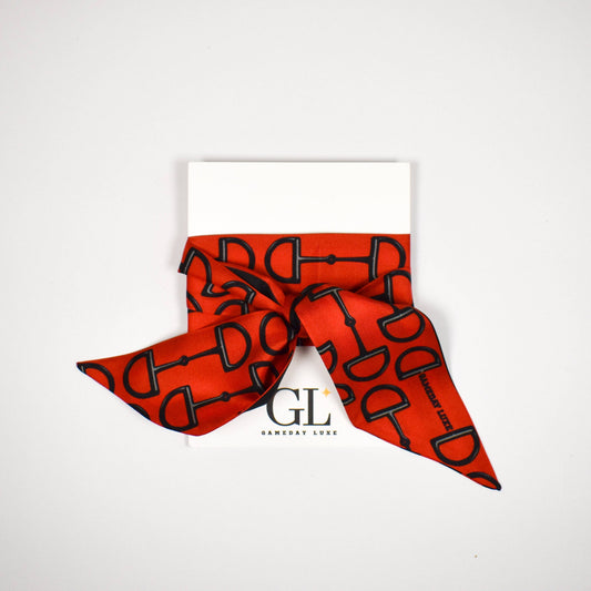 Gameday Luxe - The Gameday Signature Scarf - Red And Black