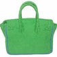 PRE ORDER Seaside Terry Tote - Lime Small