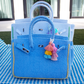 PRE ORDER Seaside Terry Tote - Sky Blue Small