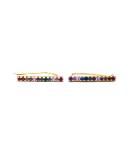 Rainbow Bar Ear Climbers